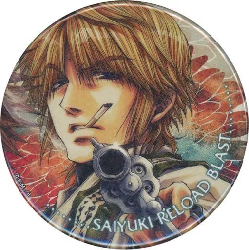 中古】バッジ・ピンズ 玄奘三蔵 ホログラム缶バッジ 「最遊記シリーズ