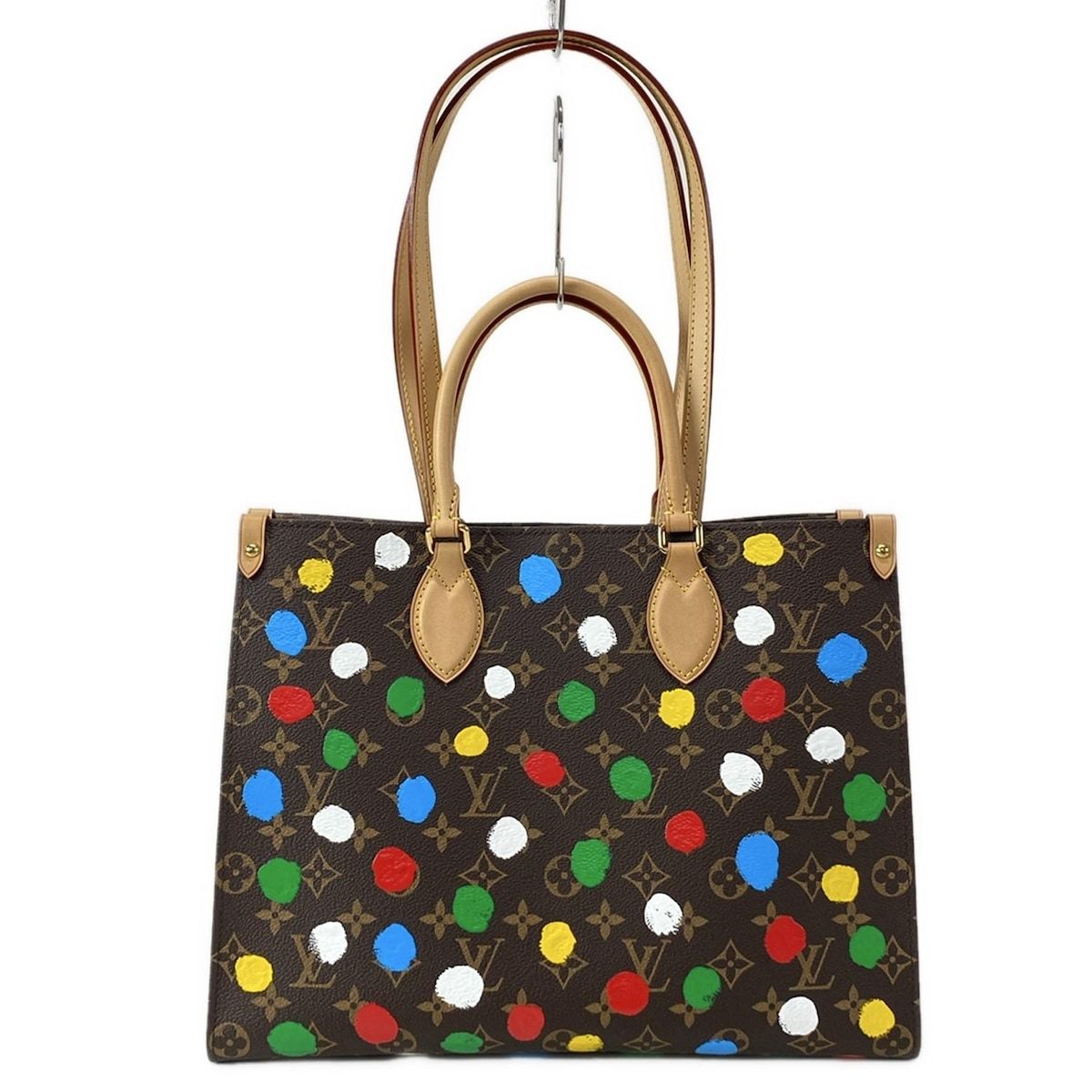 LOUIS VUITTON ルイヴィトン 草間彌生 LV×YK ウィークエンド