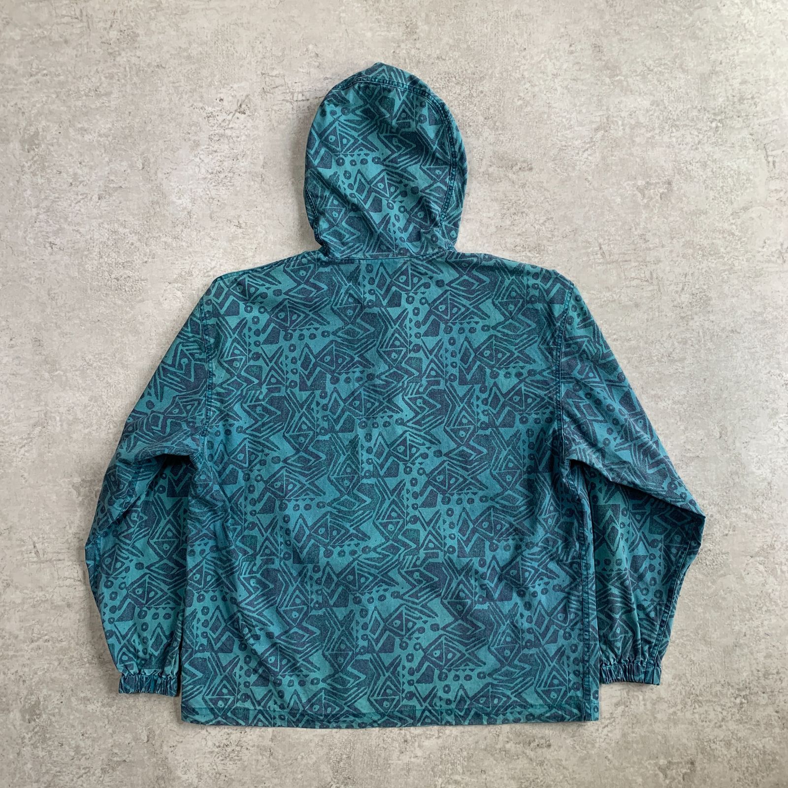 80～90s L.L.Bean Fish pattern Cotton Anorak Parker エルエルビーン 
