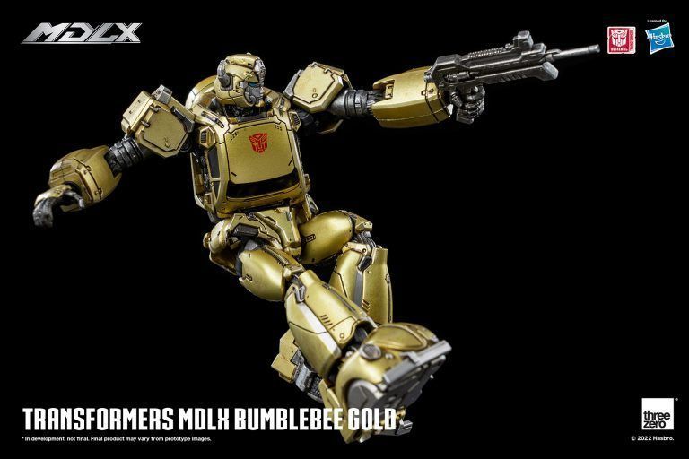 ThreeZero トランスフォーマー バンブルビー （ゴールド・エディション） TransformersMDLX Bumblebee (Gold Edition) – threezero store