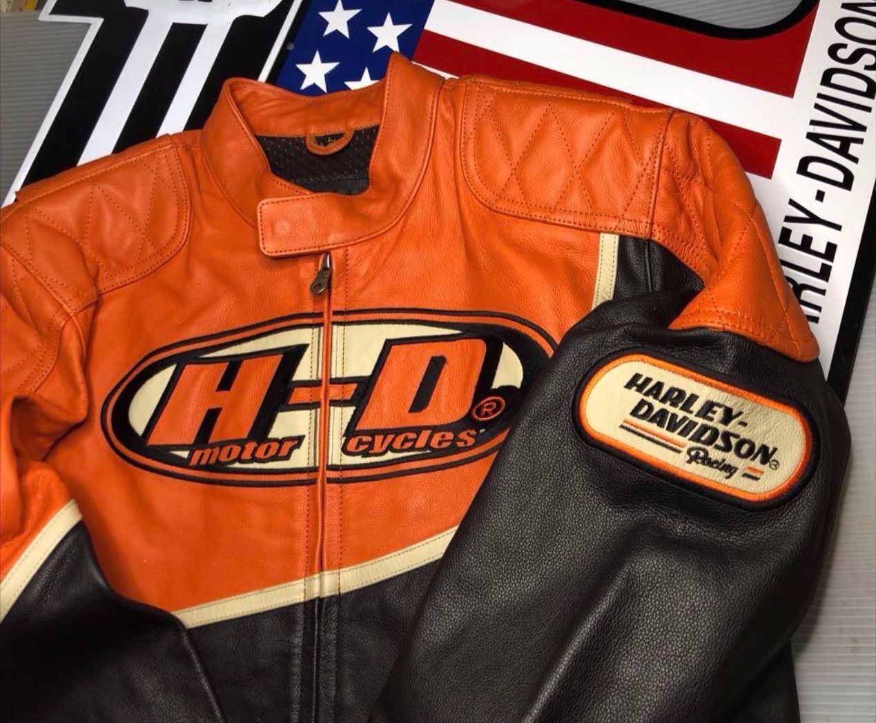 HARLEY DAVIDSON ハーレーダビッドソン 【稀少刺繍モデル！入手