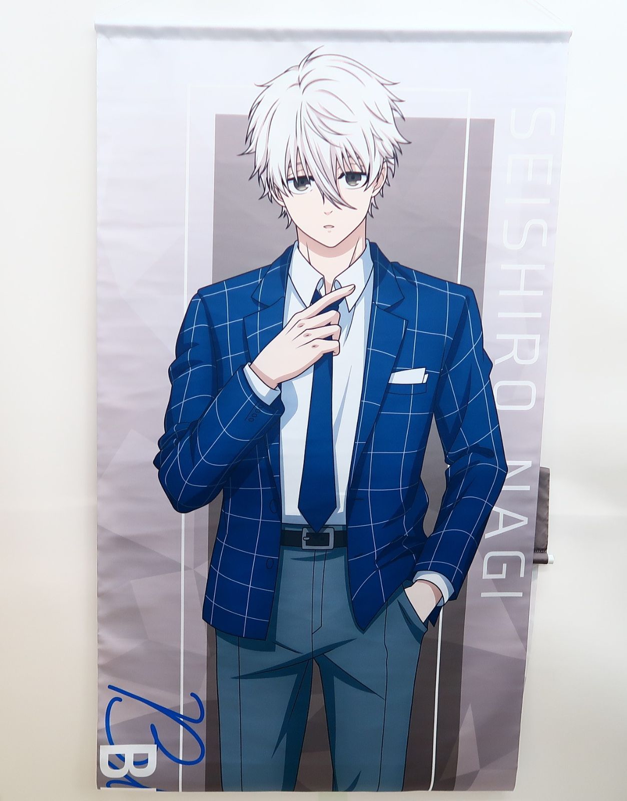 タペストリー　凪誠士郎 描き下ろし 等身大タペストリー 「ブルーロック」 グッズ-タペストリー】ブルーロック 等身大タペストリー 凪 誠