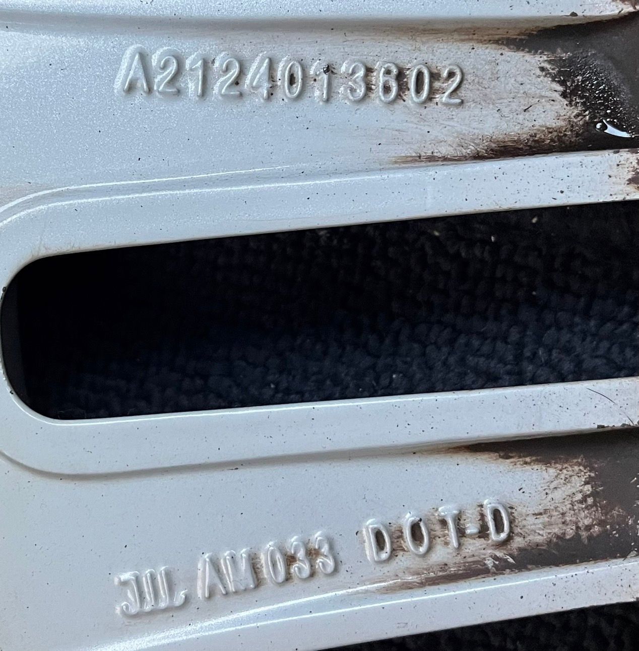 メルセデスベンツ AMG Eクラス W212 純正 18インチ ホイール4本