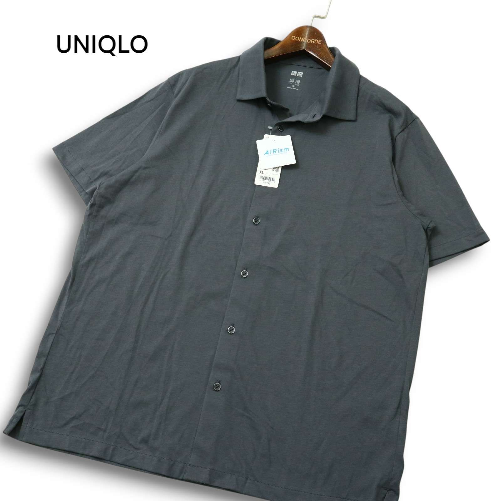 未使用 24SS】 UNIQLO ユニクロ 半袖 エアリズム コットン フル