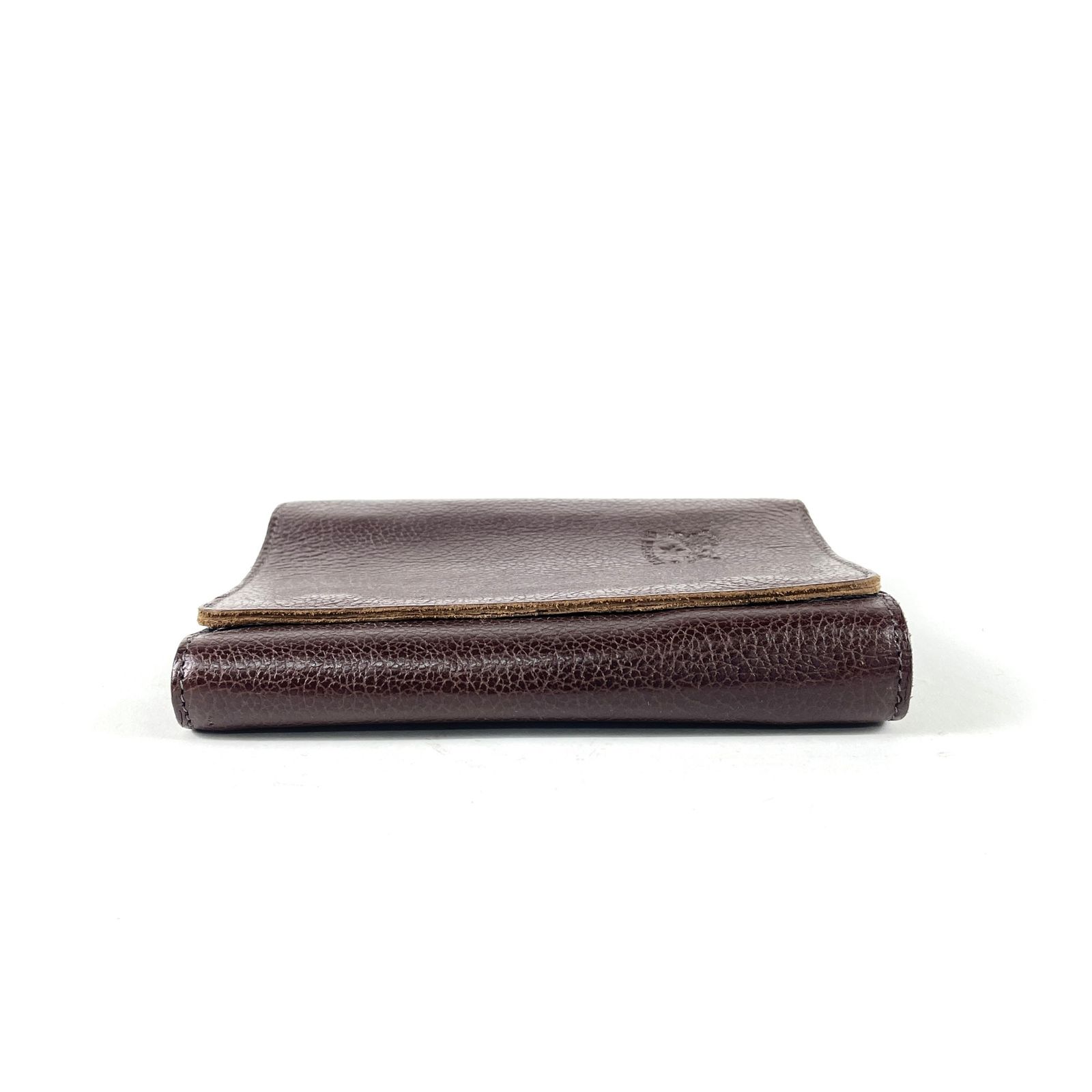  IL BISONTE イルビゾンテ 54_1_ フラップシステム手帳 牛革 ブラウン その他 小物