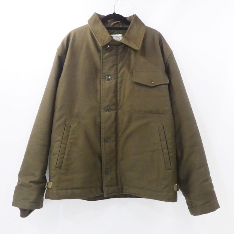 【姫路東店】 中古 BUZZ RICKSONS | バズリクソンズ その他アウター Type DECK A-2 “JUNGLE CLOTH VERSION” BR15155 オリーブ 【093】