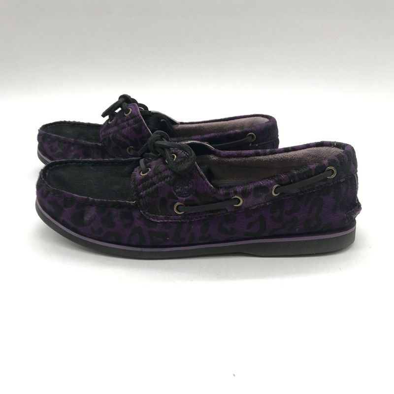 ティンバーランド×ワコマリア デッキシューズ ハラコ レオパード28cm