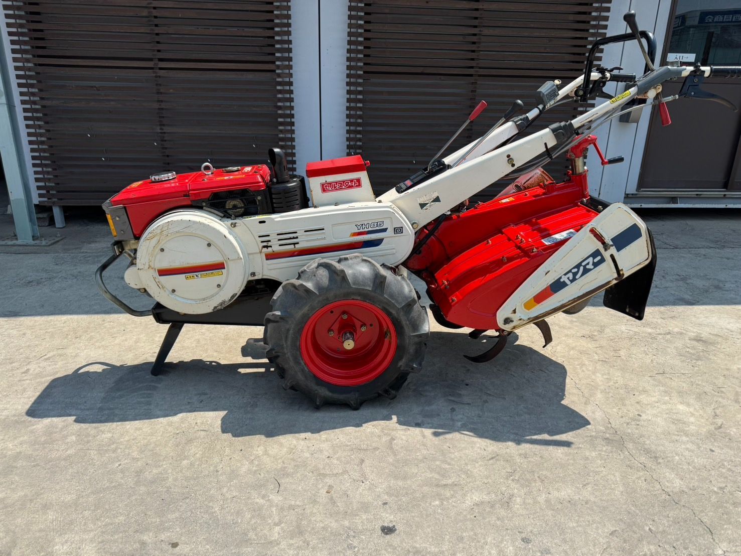 ヤンマー 耕運機 YH85 ディーゼルエンジン 8.5馬力 セル付き