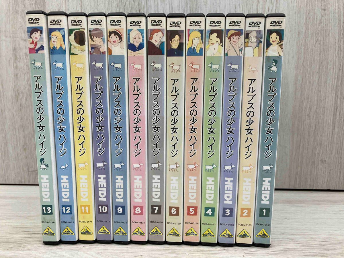 全未開封　全13巻セット] アルプスの少女ハイジ 1-13　DVD アルプスの少女ハイジ DVD 全巻 1〜13巻セット 正規品 セル版