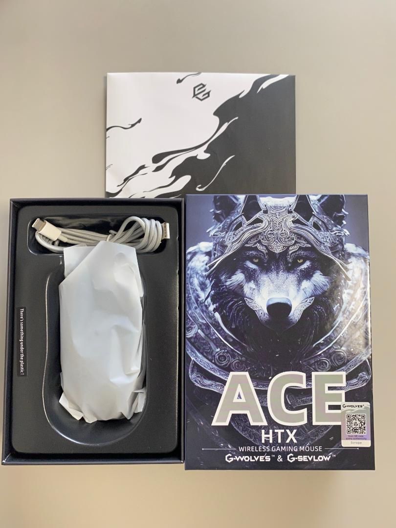 GWolves HTX ACE ゲーミングマウス ワイヤレス 36g 超軽量 無線 - メルカリ