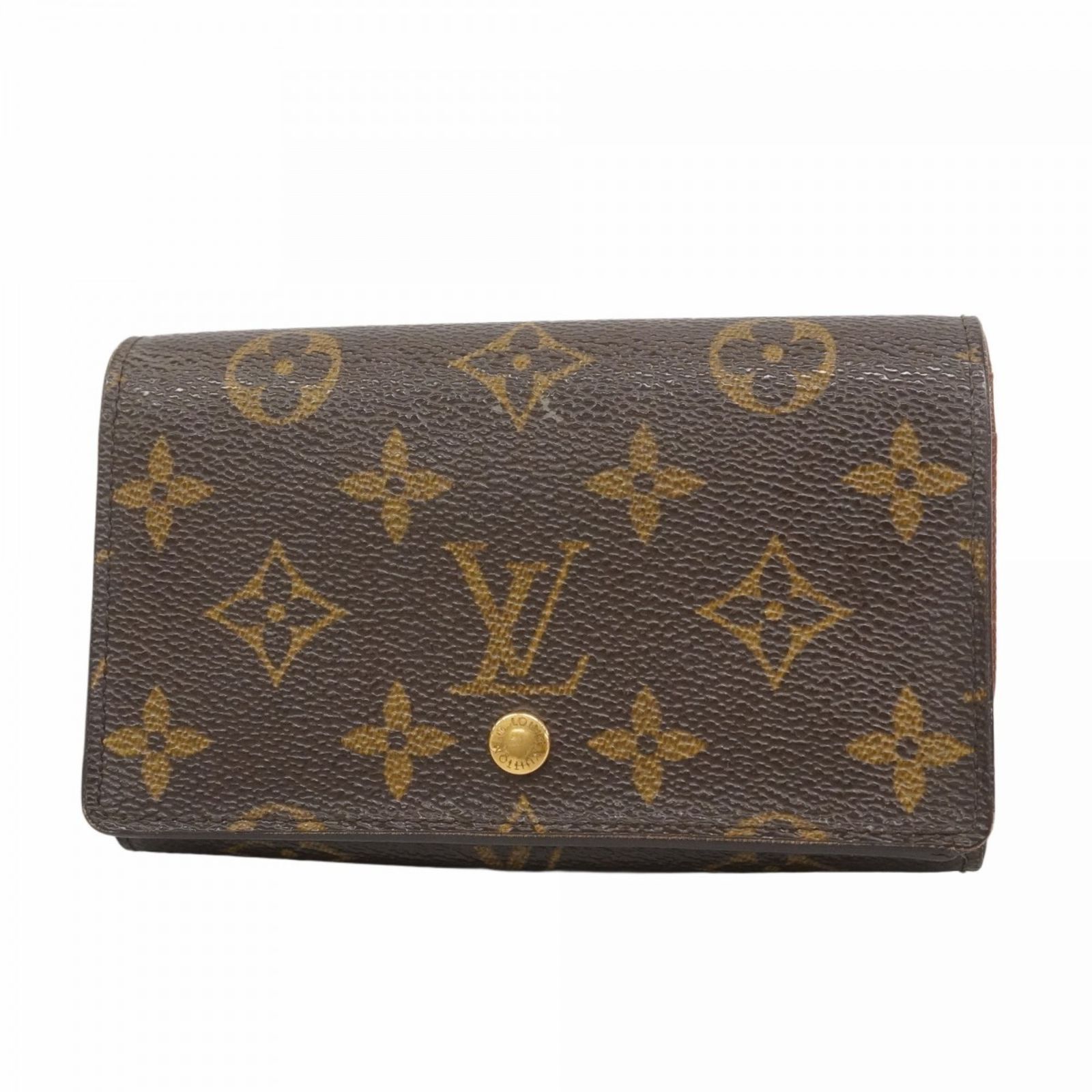 ルイ ヴィトン Louis Vuitton ルイ ヴィトン 財布 モノグラム ポルトモネビエトレゾール M61730 ブラウンレディース