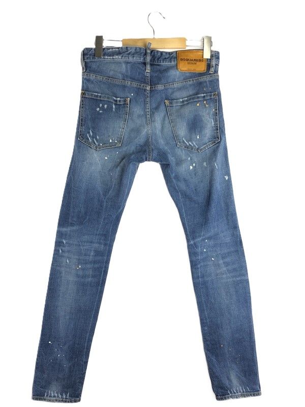 品 ディースクエアード KRUSH DAMAGE SKINNY DENIM PANTS S 30144 ダメージ加工スキニーデニムパンツ 151-251025-rt-11-tag