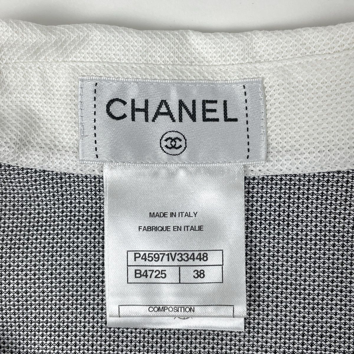 シャネル CHANEL カメリアモチーフ 長袖シャツ 立体装飾 トップス 長袖シャツ コットン グレー レディース 【中古】