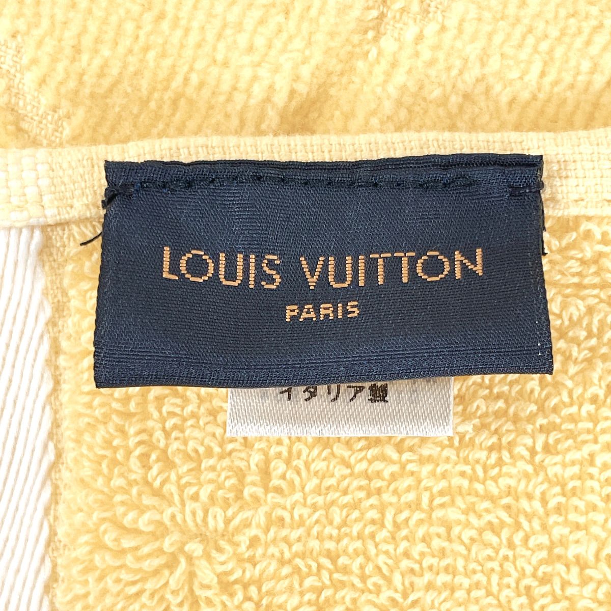 ルイ・ヴィトン バスタオル イエロー LOUIS VUITTON バスタオル ビーチ