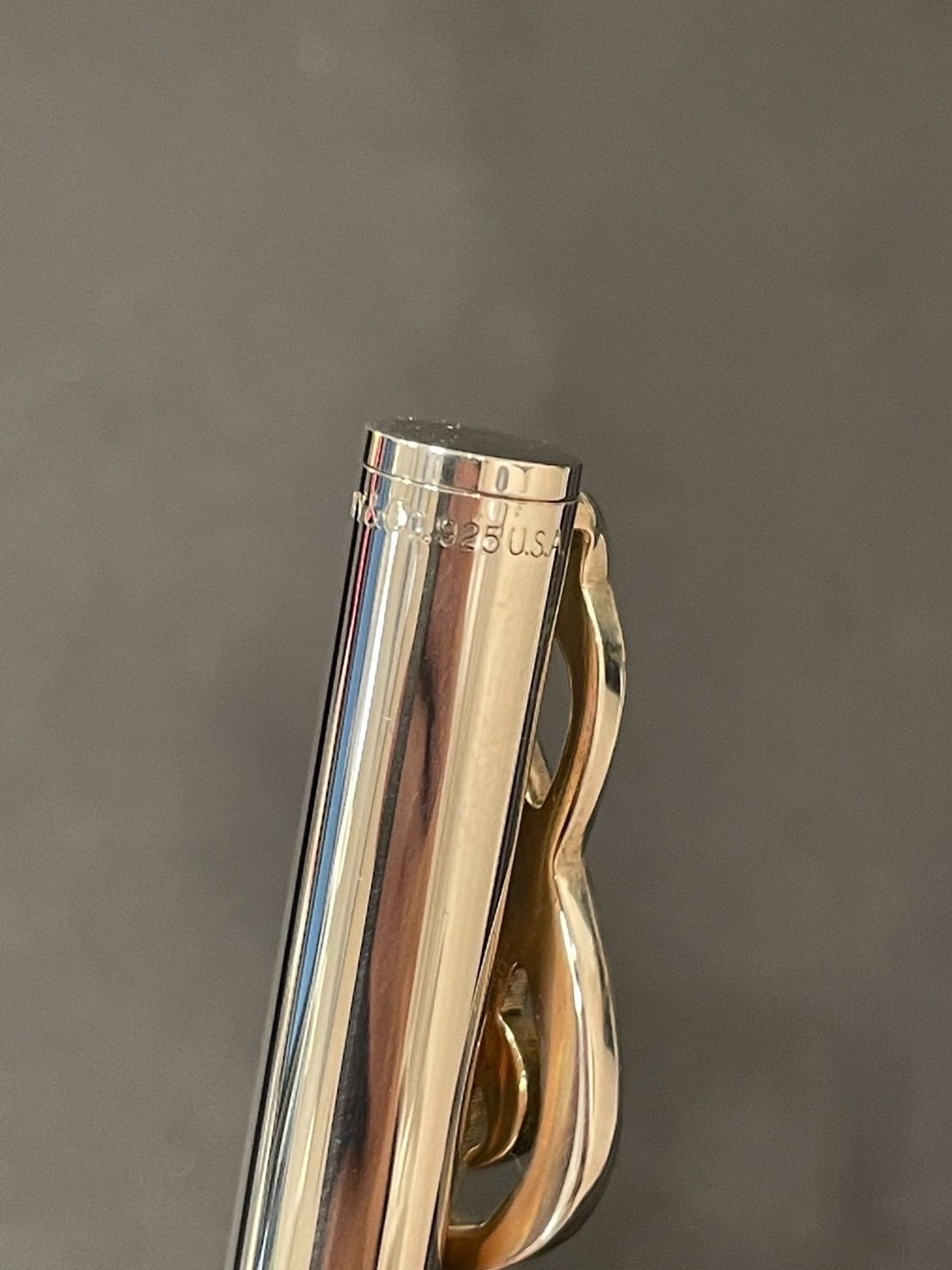 TIFFANY&CO. ティファニー ボールペン silver シルバー925 ト音記号