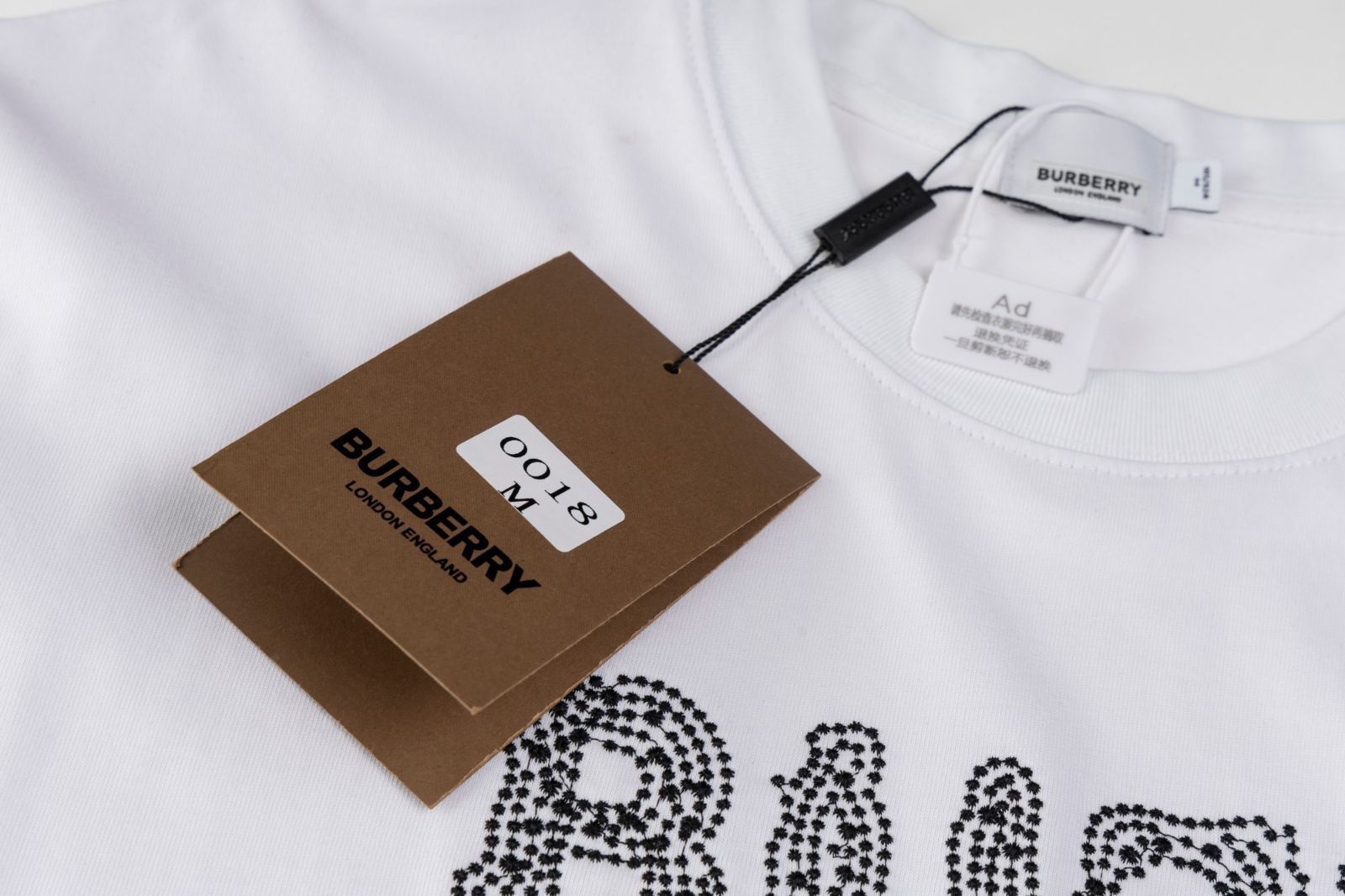 今日特価】BURBERRY 25SS 刺繍ロゴ シャツ - メルカリ