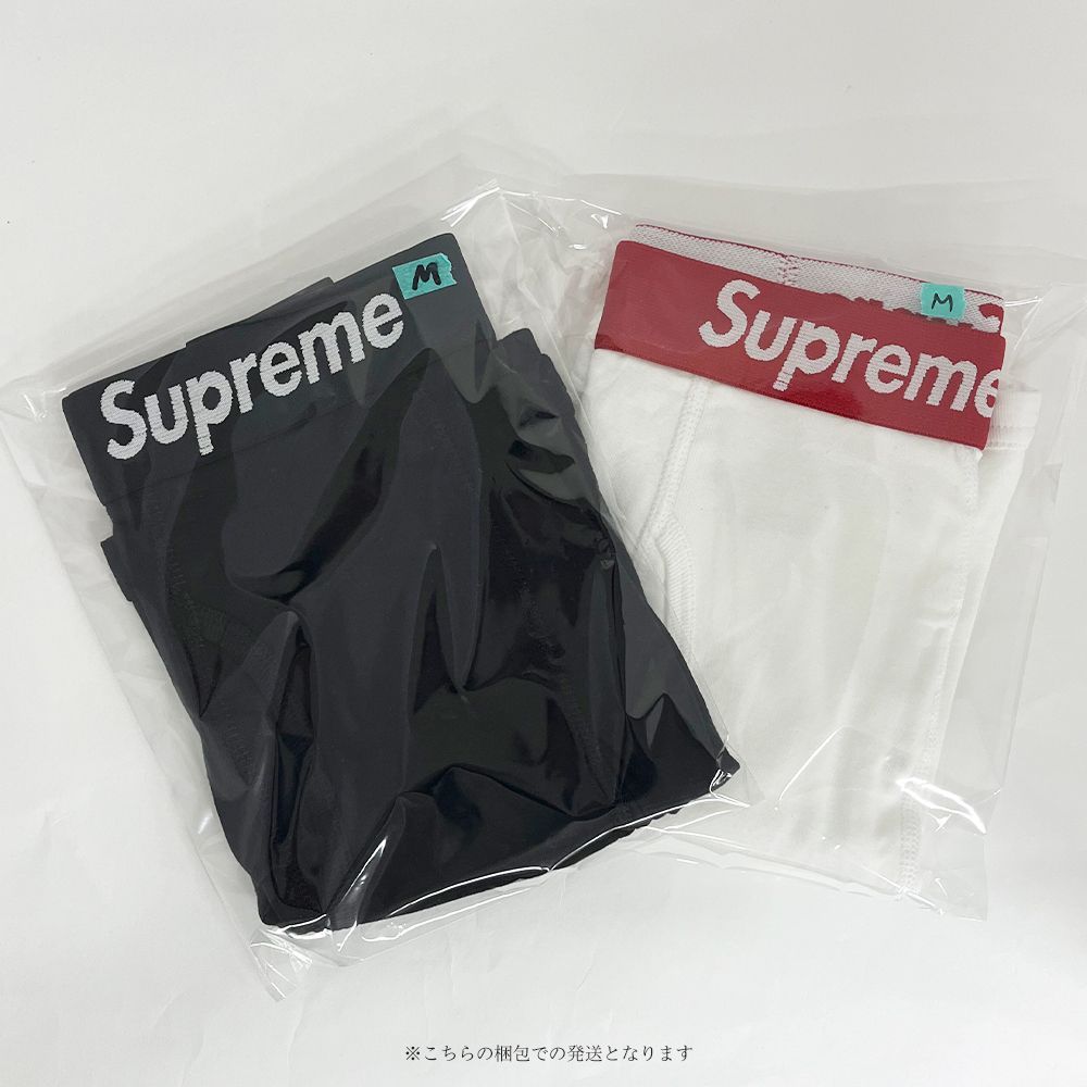 新品】Supreme Hanes ボクサーパンツ 1枚 ホワイト Sサイズ