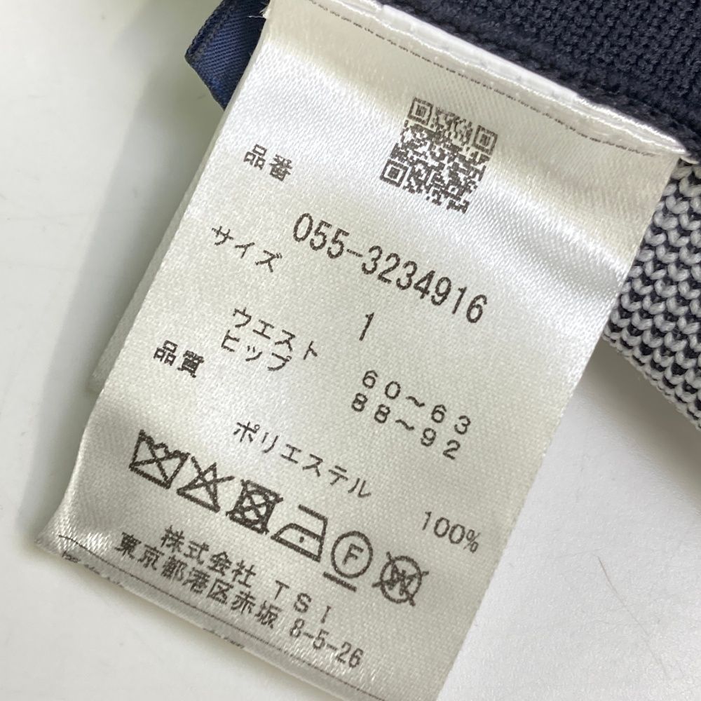 サイズ：1 PEARLY GATES パーリーゲイツ 2023年モデル ニット プリーツ