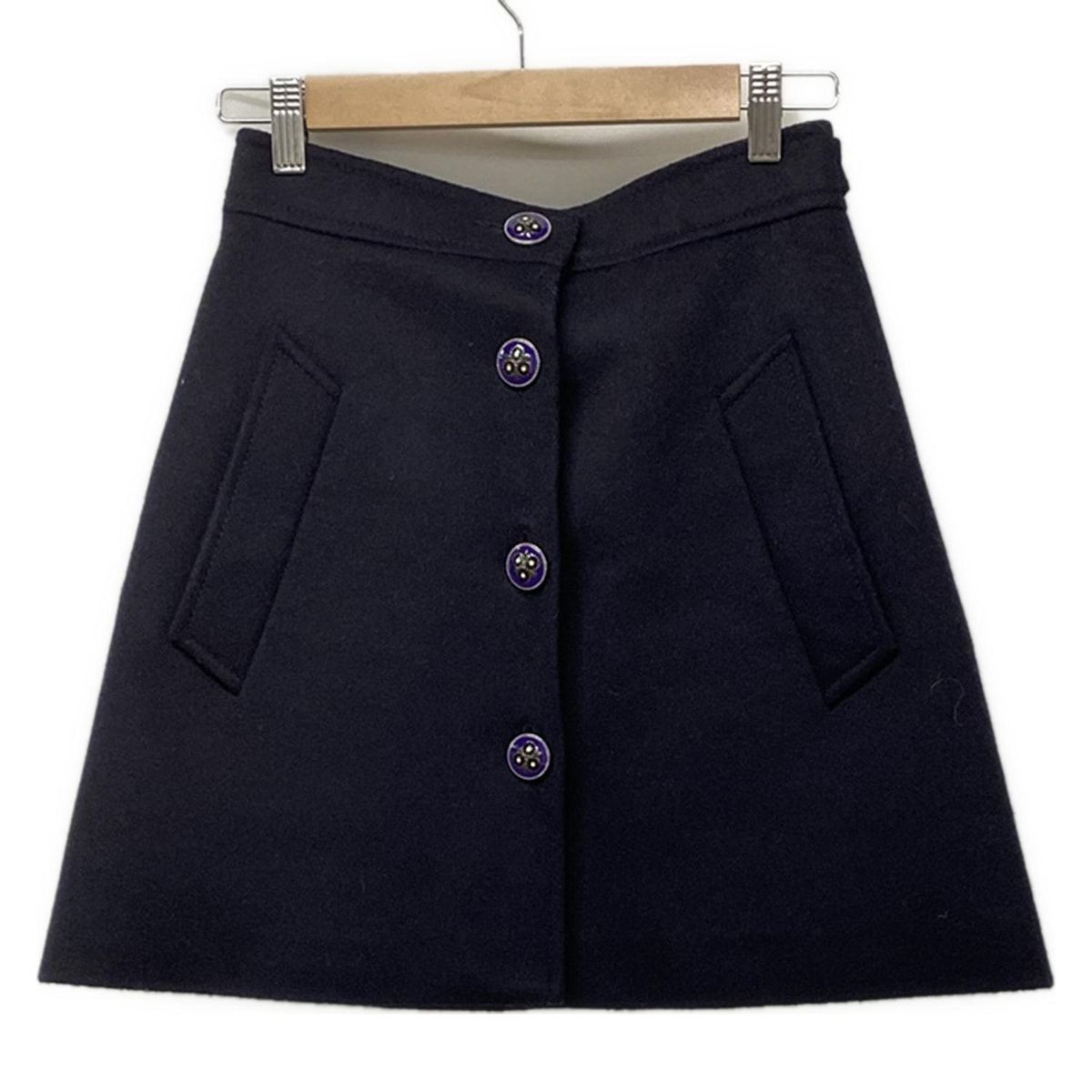 MIU MIU ミュウミュウ クロスストラップミニスカート ジャンパースカート MIU MIU ミュウミュウ クロスストラップミニスカート ジャンパー