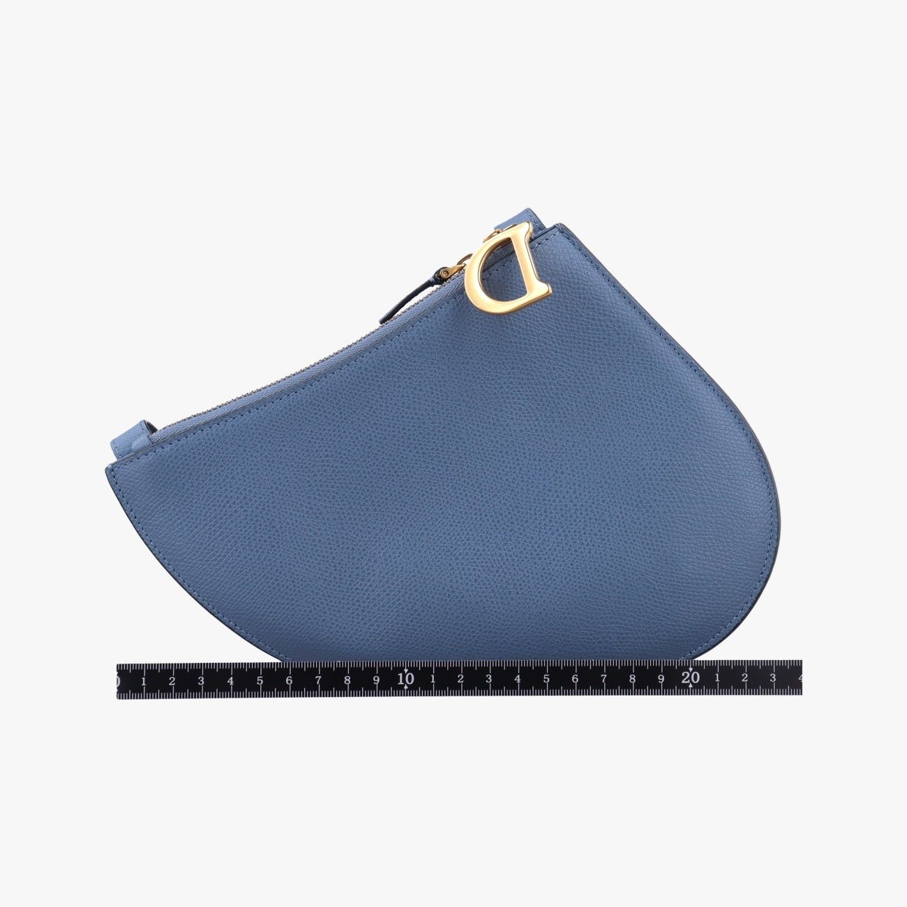 最大70％Off！ クリスチャンディオールChristian Diorサドル ブルー レザー 05-RU-0169