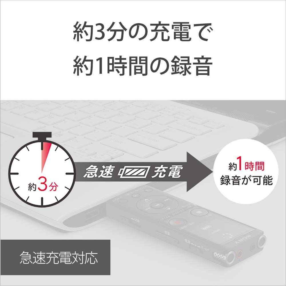  ソニー SONY ICレコーダー 4 GB 薄型 軽量 Sマイク システム 最大22時間連続使用 クリアボイス機能搭載 シルバー ICD-UX 570 F S その他 オーディオ機器