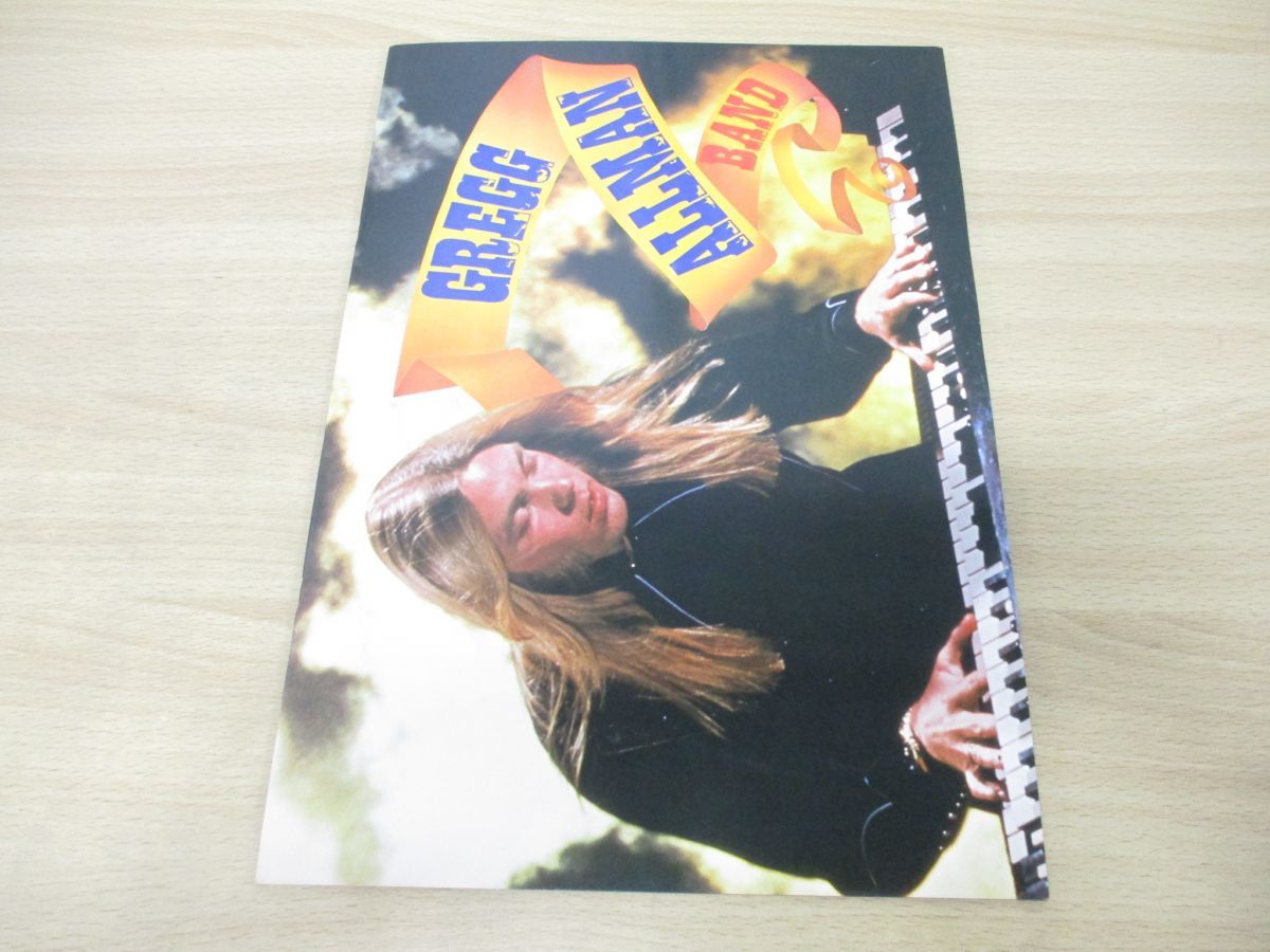 ☆グレッグ・オールマン・バンド Gregg Allman Band☆日本公演パンフレット☆Japan Tour☆concert  brochure☆1977年☆当時物 - 記念品、思い出の品