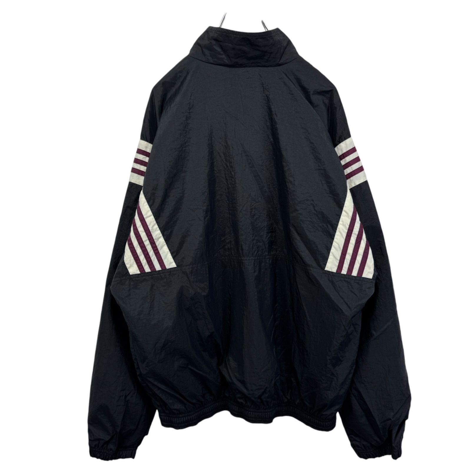 90s adidas Logo Embroidery Nylon Zip-up Jacket アディダス ナイロン