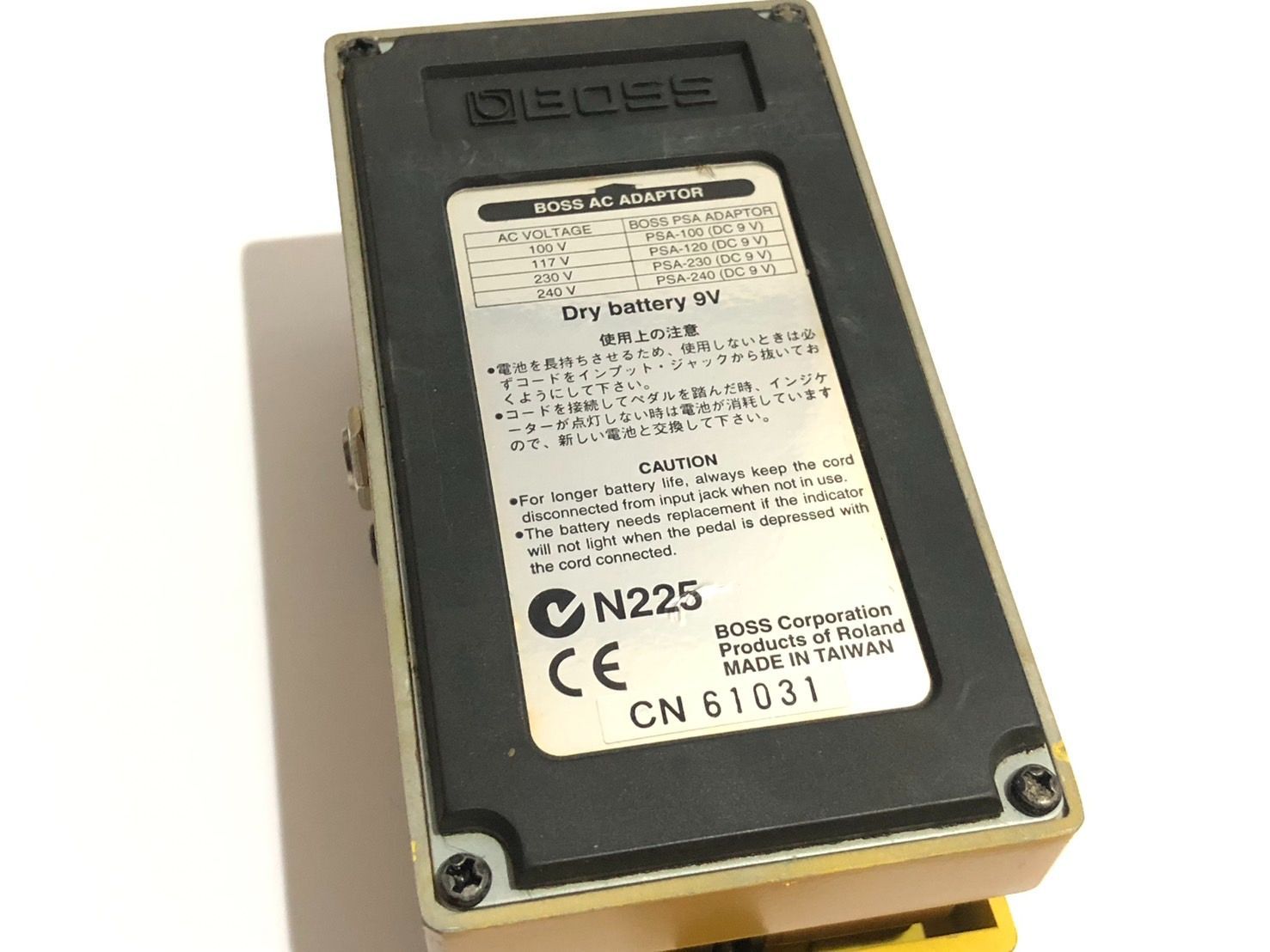 BOSS ボス OD-3 OverDrive 　ギターエフェクター　中古品 BOSS（ボス） 中古 オーバードライブ エフェクター BOSS OD-3 Over