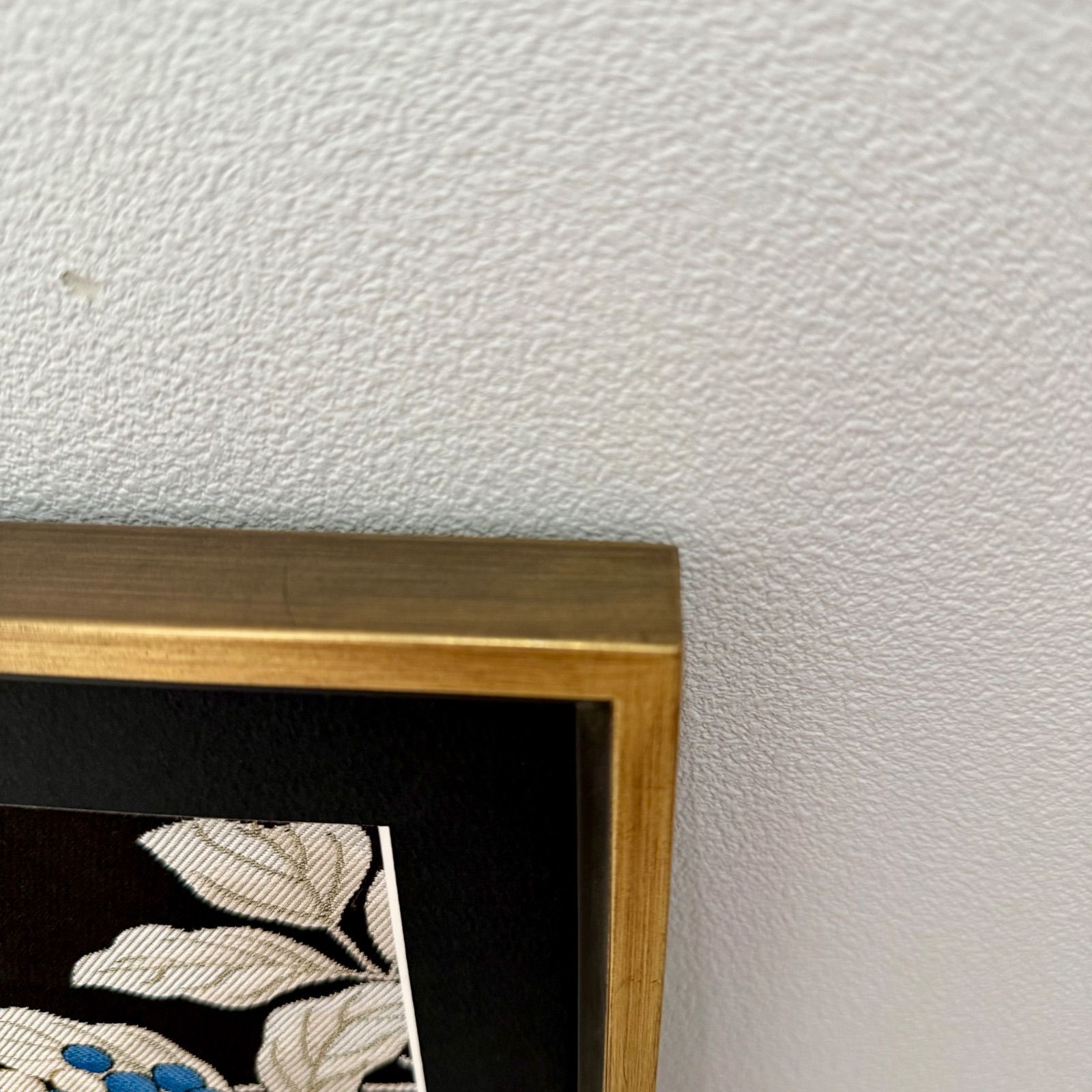 フレーム入りシルク織物アート