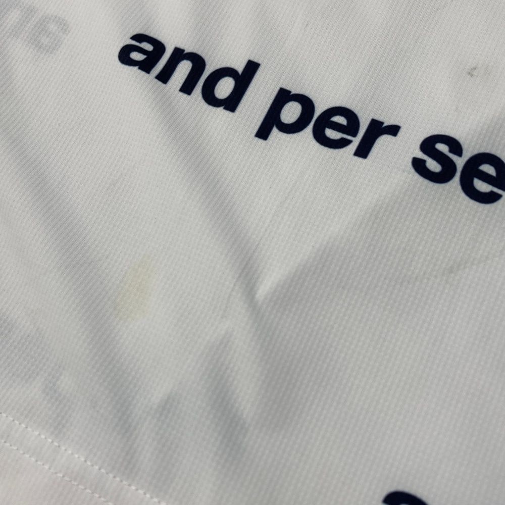 未使用　and per se　アンパスィ　カットソー　M and per se アンパスィ 長袖ハイネックシャツ メンズ