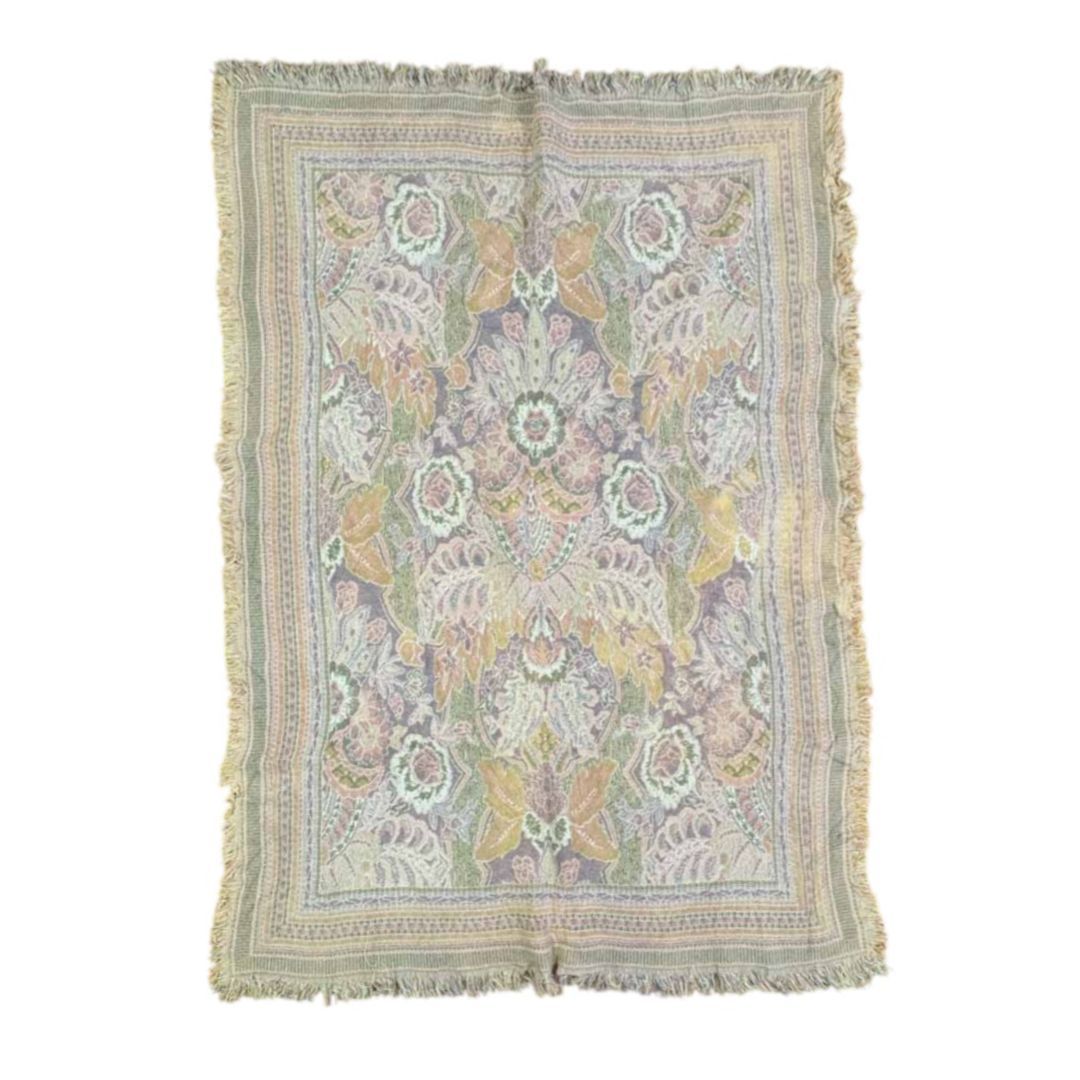 vintageラグ カーペット フラワー シャビーシック 1896 vintageラグ カーペット フラワー シャビーシック 1896 - メルカリ