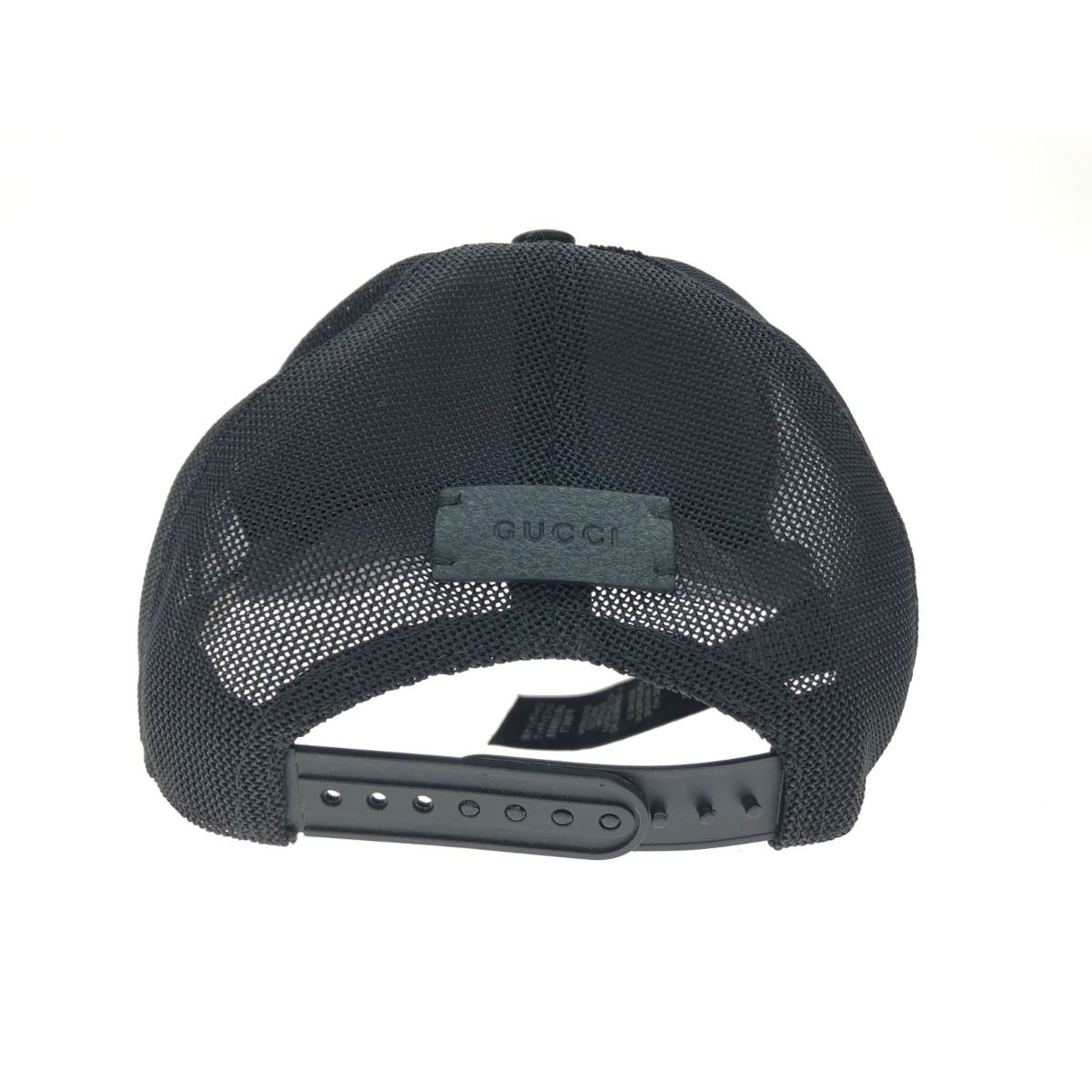 Gucci ブラック 58 M GGパターン　メッシュ キャップ Gucci ブラック 58 M GGパターン メッシュ キャップ Gucci ブラック 58