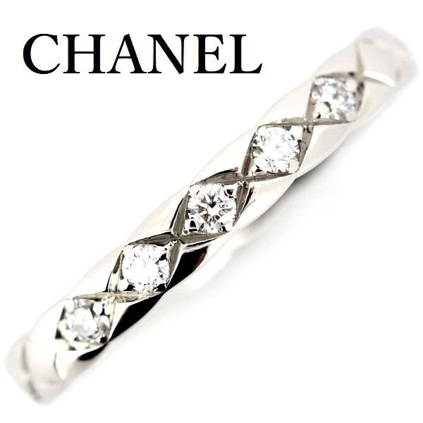 シャネル ココクラッシュ ダイヤモンド 5P リング Pt950 ♯51 - メルカリ