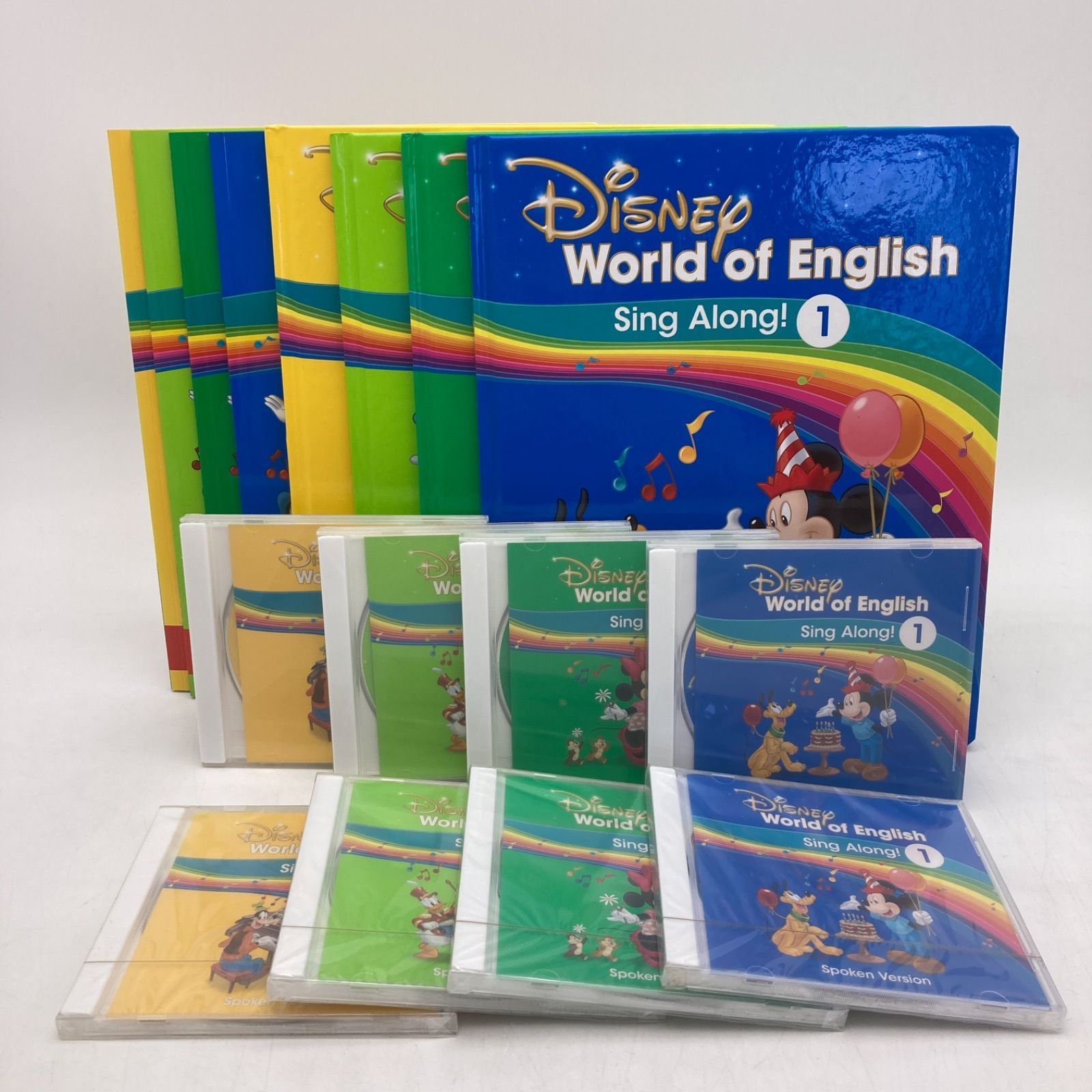 DWE ディズニー英語システム シングアロング DVD CD 積木おまけ