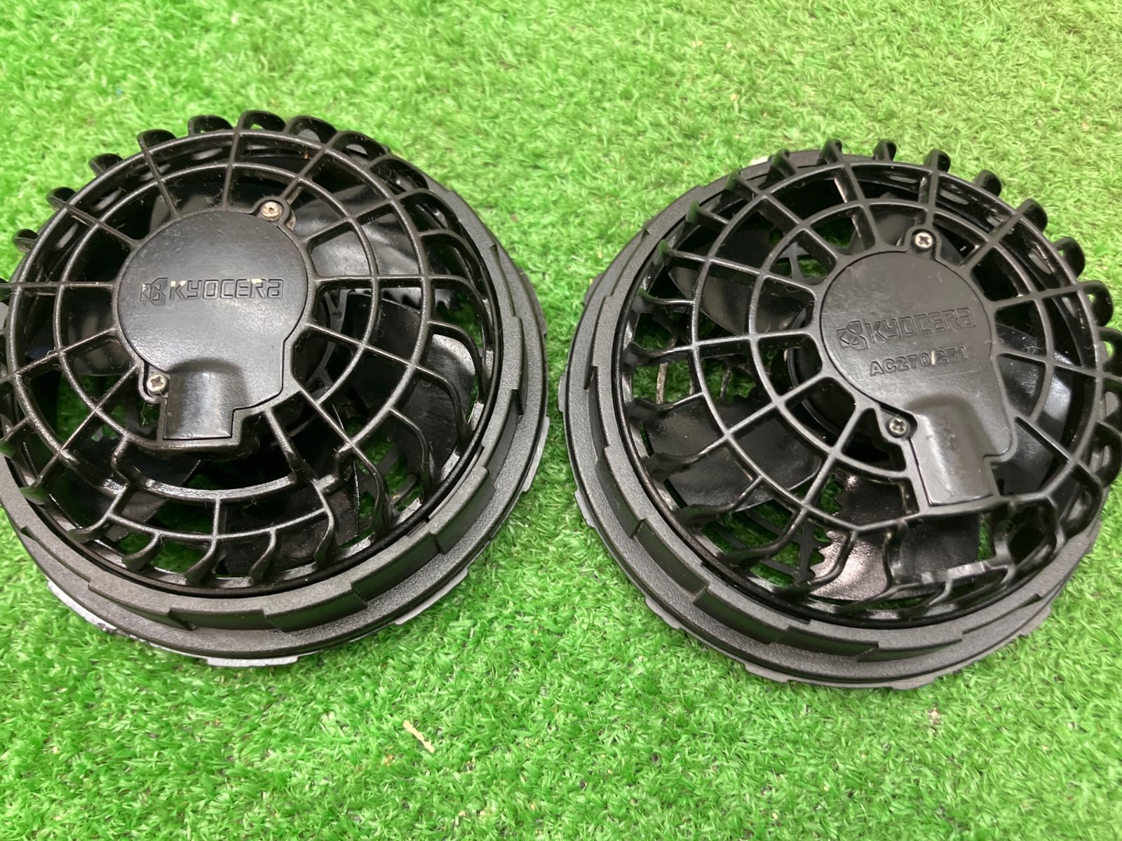 BURTLE17Vまとめ売り ジャンク品のバートル17Vバッテリーと使用可能の充電器、ファン