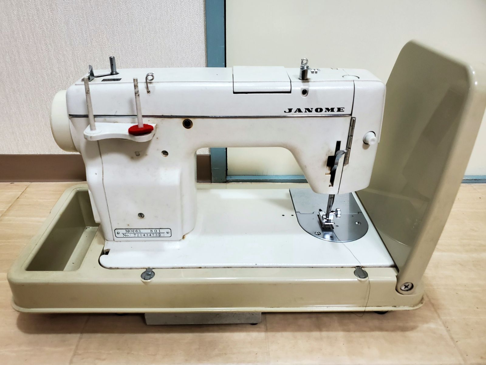 ★★JANOME ジャノメ MODEL 801 本体のみ アンティーク ミシン ハンドクラフト 手工芸 裁縫★★ JANOME ジャノメ MODEL 801 本体のみ アンティーク ミシン ハンド