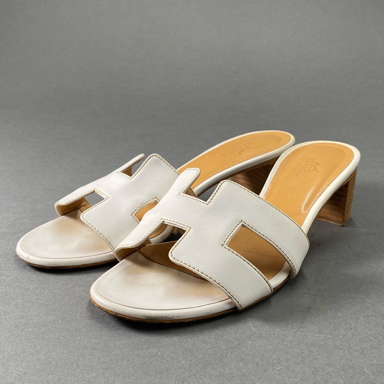 6f18 HERMES エルメス OASIS オアジス Hロゴ モチーフ サンダル 6f18 HERMES エルメス OASIS オアジス Hロゴ モチーフ サンダル
