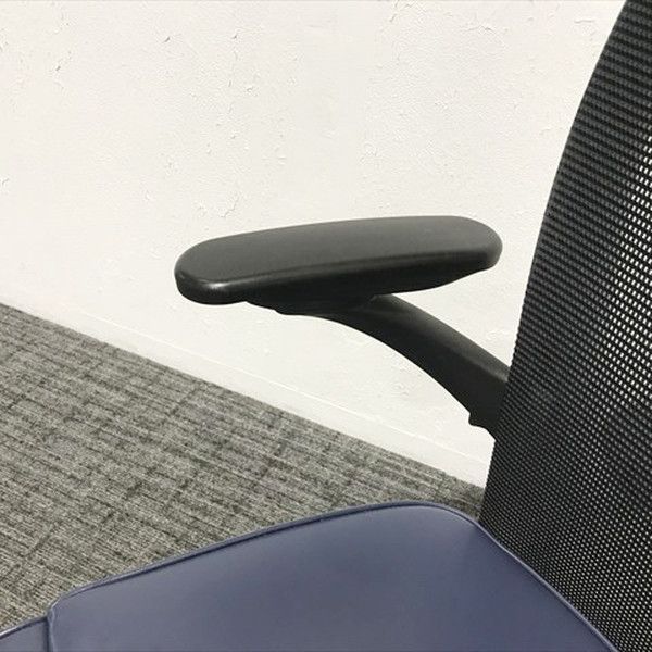 X99チェア コンフォート ランバーサポート付 オフィスチェア HAWORTH ヘイワース ブラック ブルー MARWIL-DEMENAGEMENTS_CH