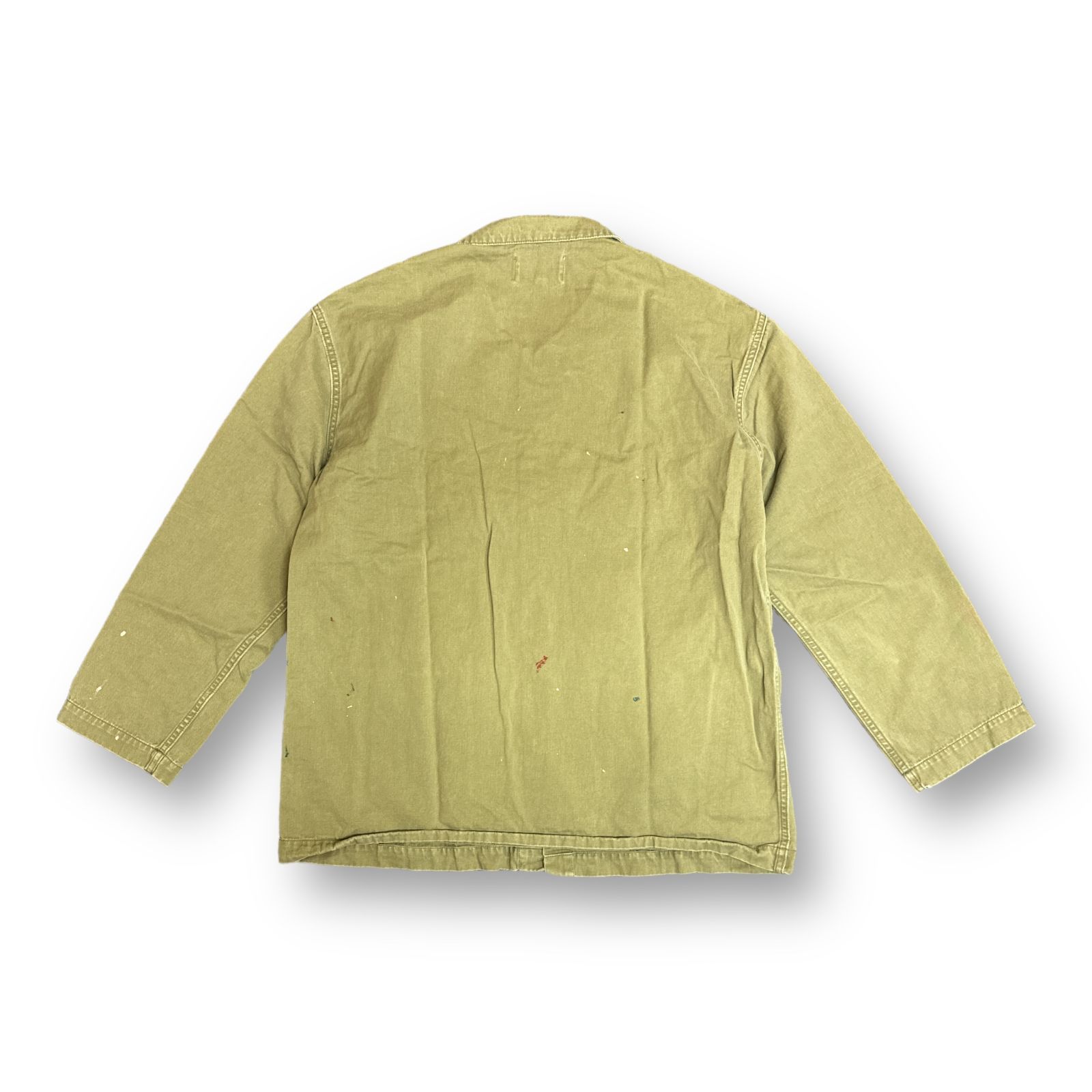 定価48400円 新品 YOKO SAKAMOTO 23SS Work Jacket オーバーサイズ ワークジャケット ヨーコサカモト  YS-23SS-45-1 FADE KHAKI