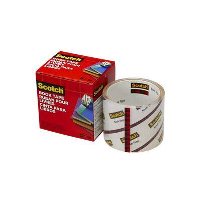 まとめ買い スリーエム スコッチ 透明ブックテープ 76.2mm×13.7m 845 76 ×3セット