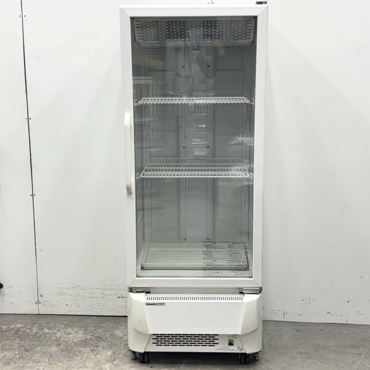 パナソニック 冷蔵ショーケース SMR-SU120RA W600×D592×H1587 単相100V ビールショーケース スイング扉 2021年製 厨房