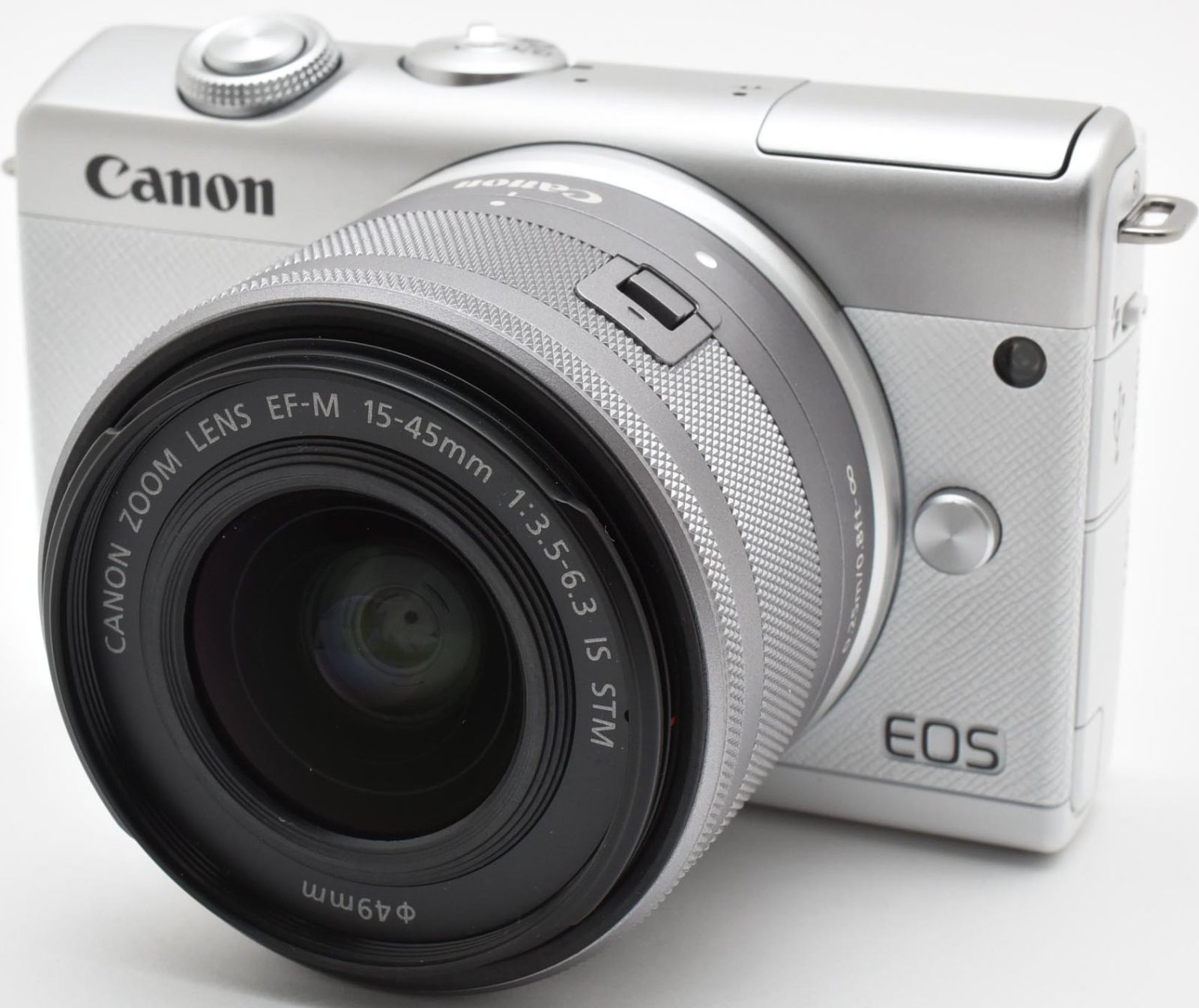 キヤノン ミラーレス一眼 CANON EOS M200 レンズキット ホワイト