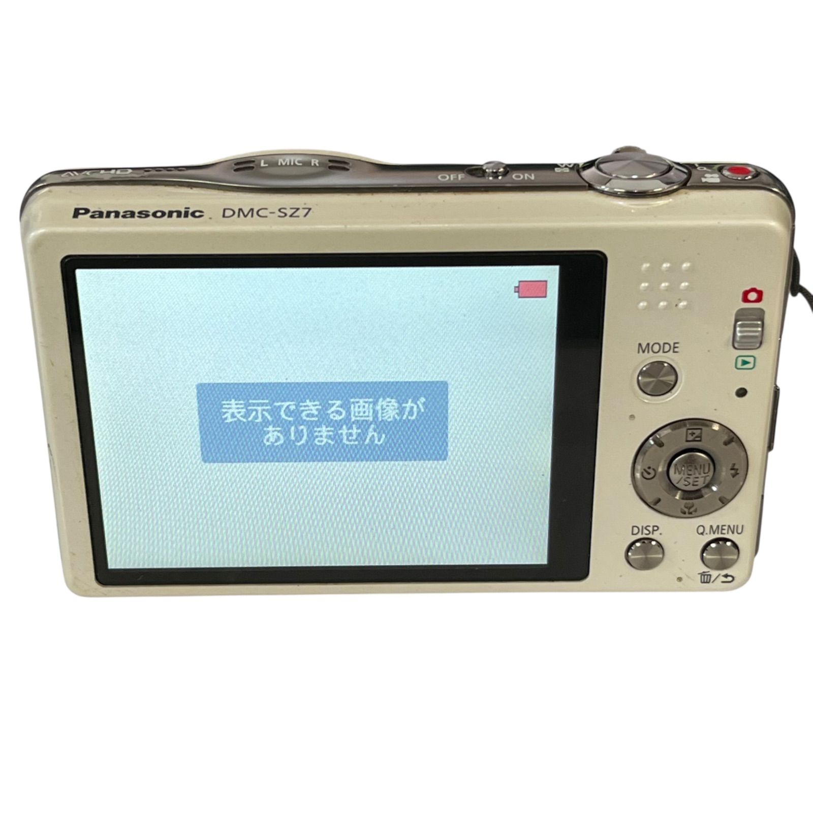 管32215】動作確認済☆Panasonic パナソニック LUMIX DMC-SZ7