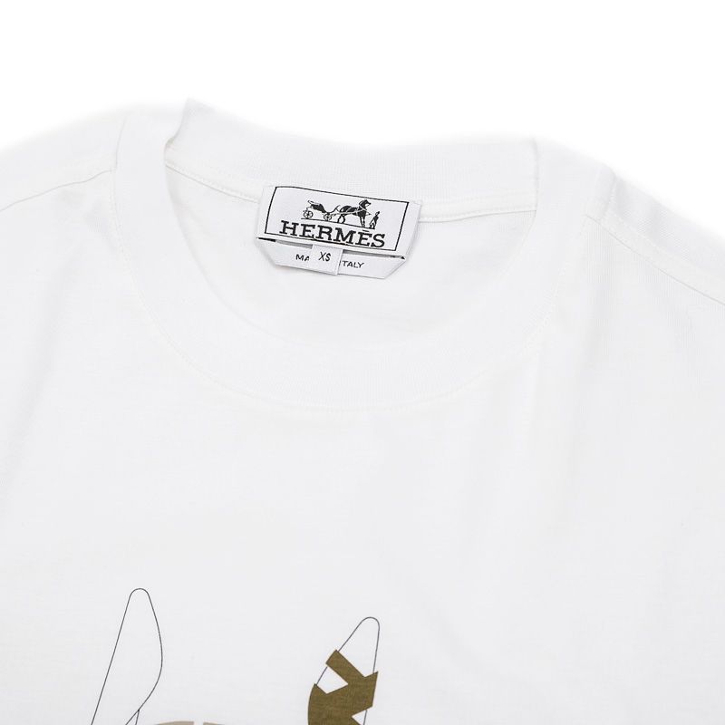 エルメス Tシャツ クォーターバッシュ ホワイト 2023AW XSサイズ - メルカリ