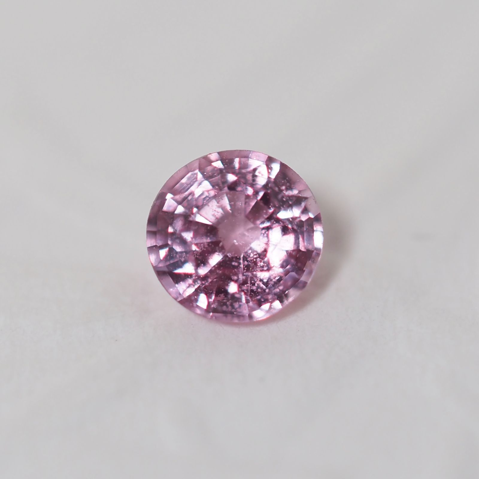 パパラチアサファイア マダガスカル産 0.253ct リング k10 セミ 