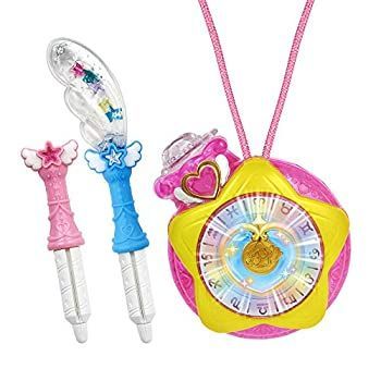 【中古】(未使用･未開封品)スタートゥインクルプリキュア 変身スターカラーペンダント ~キュアコスモu0026キュアスターver~