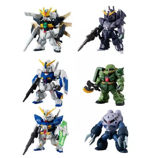 食玩 トレーディングフィギュア 全6種セット FW GUNDAM CONVERGE 17