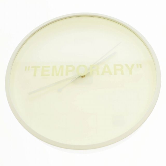 ヴァージルアブロー 時計 IKEA × Virgil Abloh 壁掛け時計 off-white