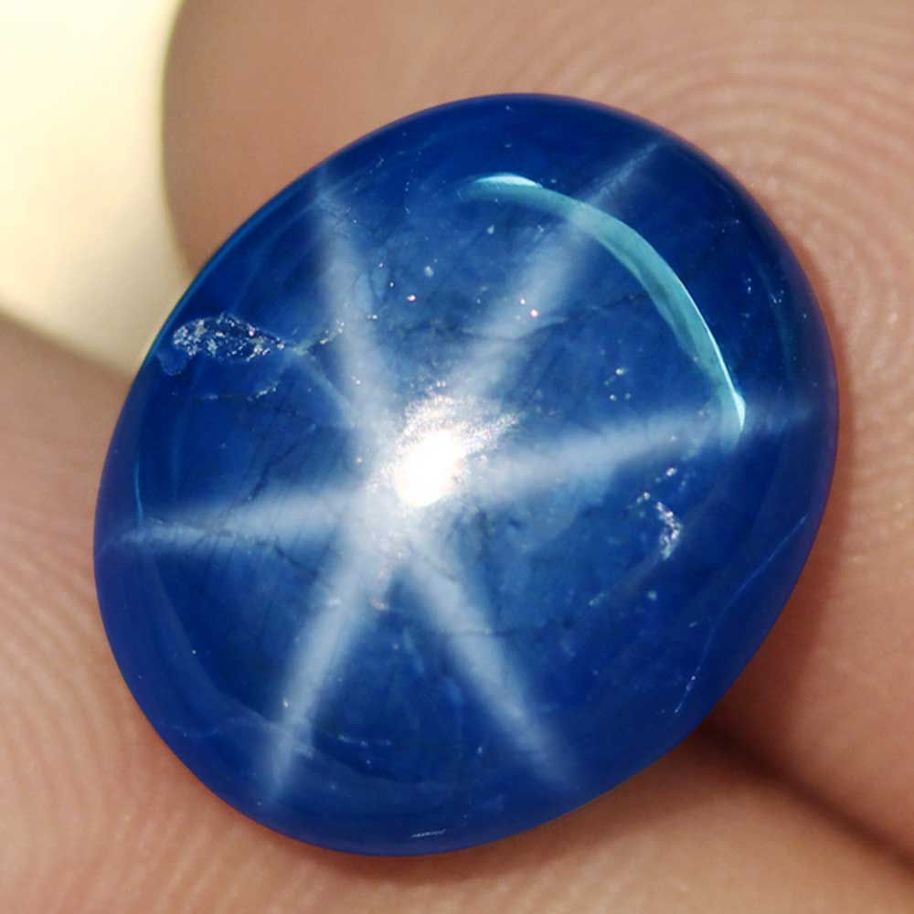 天然超大粒スターサファイアルース 14.60ct:1525】Sapphire