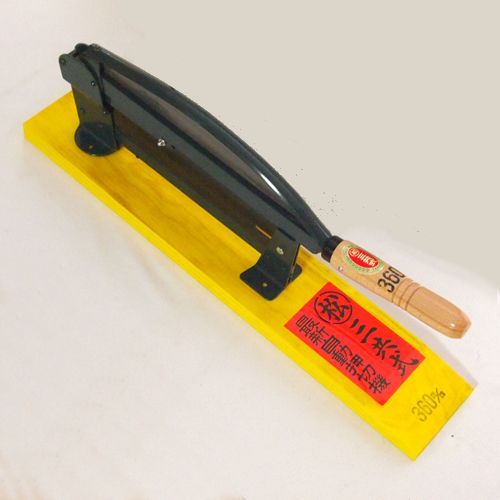 自動押切器 2号 刃渡り360mm 松尾刃物 刃の取替簡単！ わら、干し草に 
